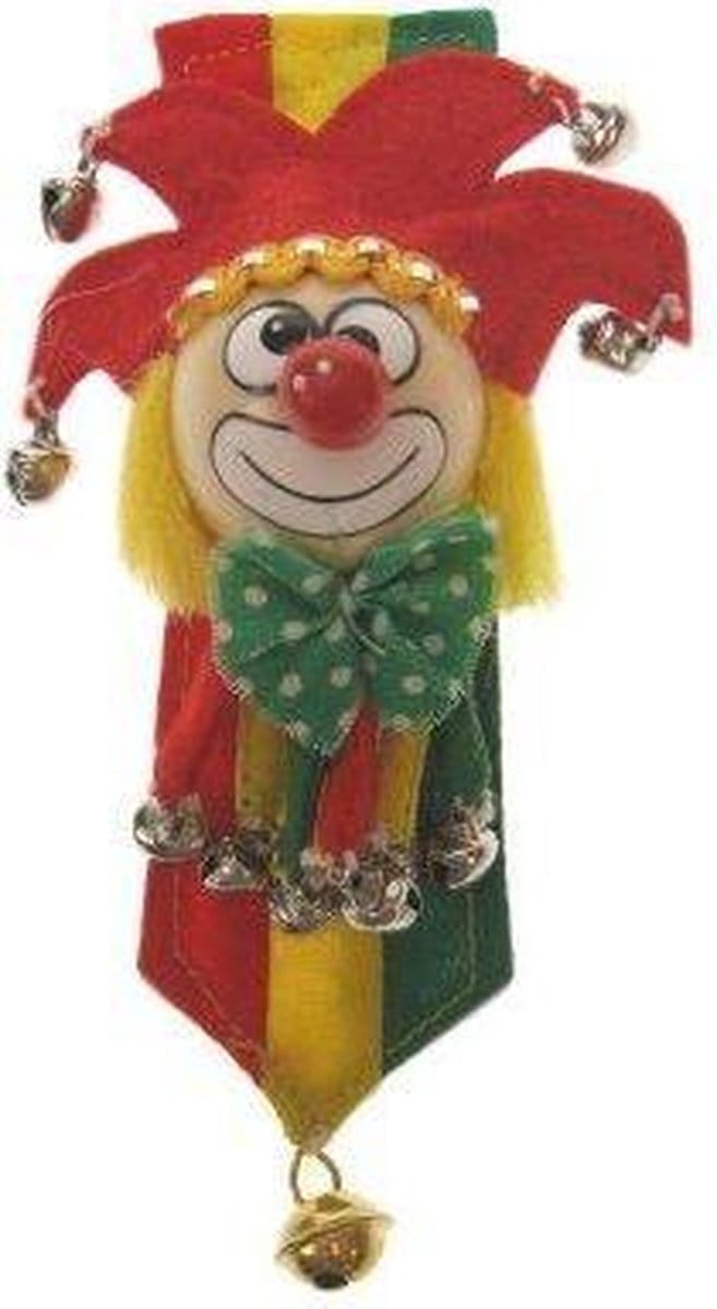 Broche clown op banner - Multi