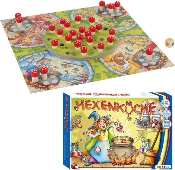 Beleduc Kinderspel Heksenkeuken Junior Hout/karton