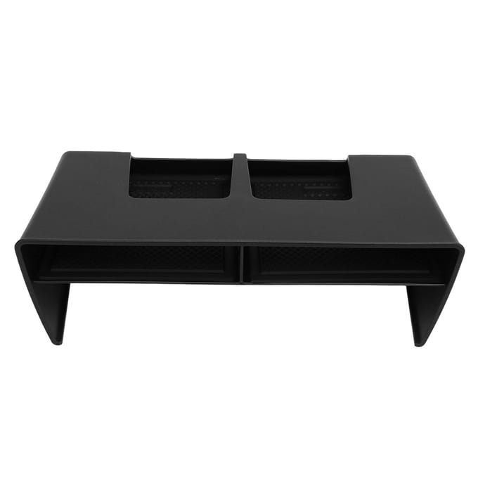 Middenconsole Organizer Bakje Middenconsole Opberginzet Bakje met Antislip Siliconen Mat voor black