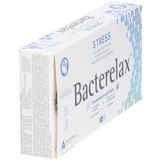 Astel Medica Bacterelax® Stress 32 Capsules