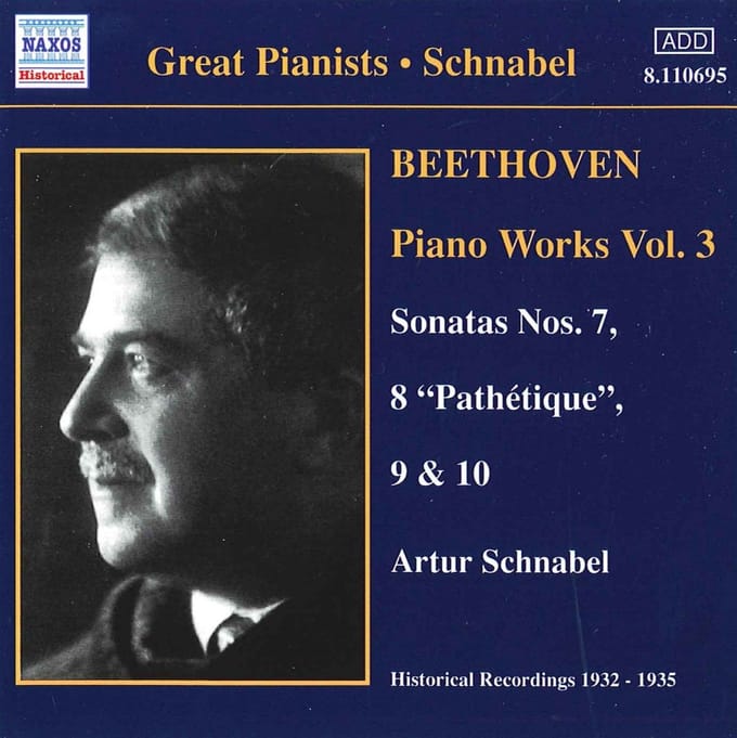 Artur Schnabel - Beethoven: Piano Works 3 (CD) (Remastered)