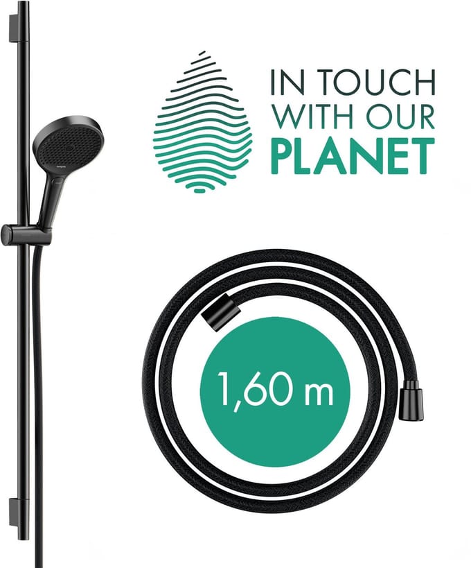 Hans Grohe Hg Shower Set Rainfinity 130 3Jet Unica S Puro 900Mm Push Slider Bbc