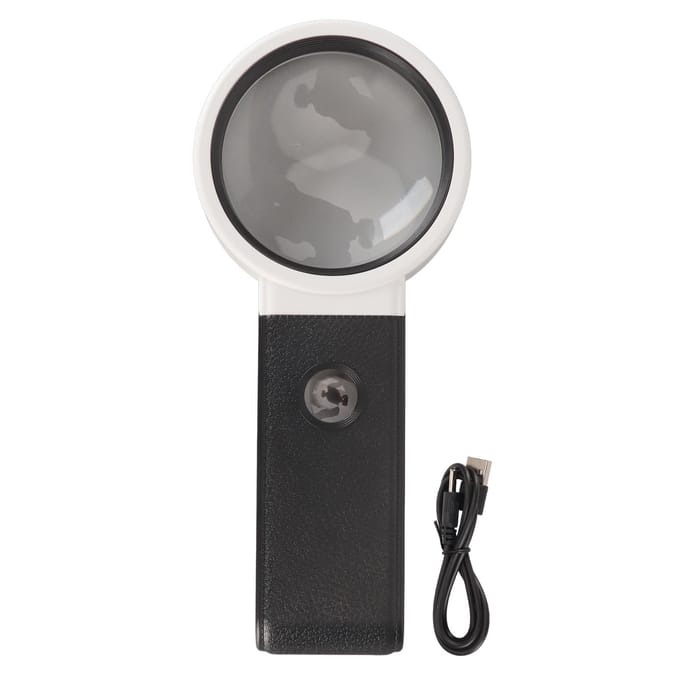 Vergrootglas met Licht en Standaard Handheld LED Vergrootglas voor het Lezen van Munten Sieraden