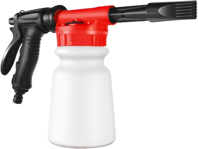 Schuimkanon - Schuimspuit Hogedruk schuimspuit - Auto reinigen - 1L Capaciteit - 23 cm - Niet gespecificeerd