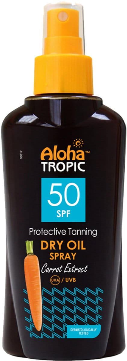 Aloha Tropic Zon Olie SPF50 *Wortel* 200ml