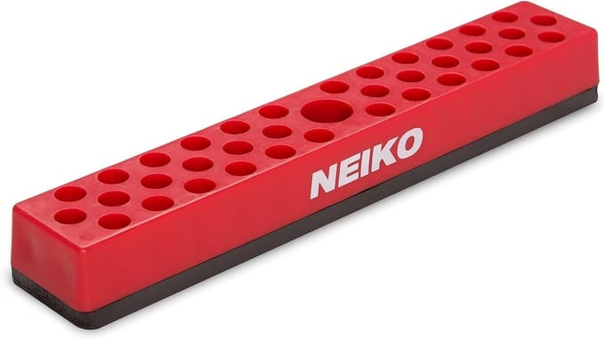 Hex Bit Houder met Magnetische Basis en 37 Gaten - Schroevendraaier Bit Organizer