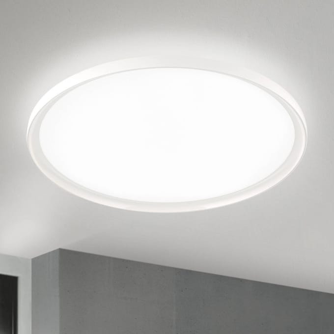 ORION LED plafondlamp GAMMA, Ø 60 cm, wit, afstandsbediening, CCT dimbaar