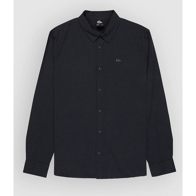Quiksilver Mw Premium Stretch Overhemd Met Lange Mouwen Zwart S Man
