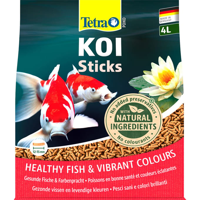 Tetra Pond Koi Sticks Vissenvoer - Tuinvijvervissen - 4 ltr