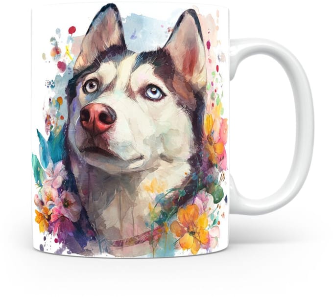 Beker Siberische Husky