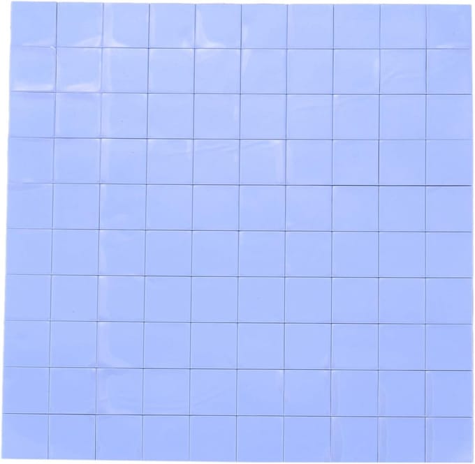 Thermische Pads - Koel Pads - Component Koeling - Zelfklevend Ontwerp - 10x10x1mm - Blauw