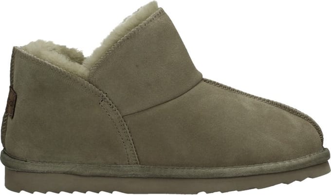 Warmbat Willow Pantoffels Dicht - taupe - Maat 40