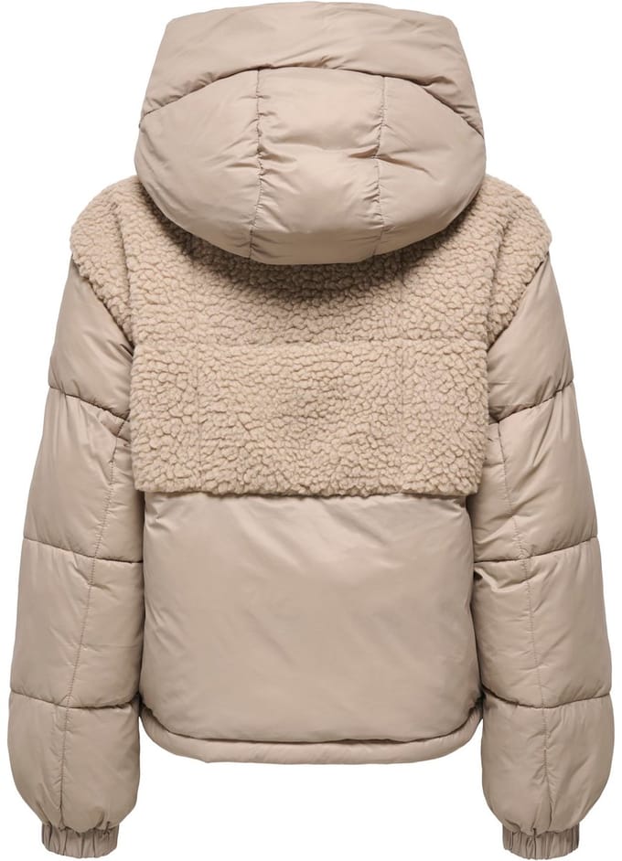 ONLY - ONLAGNES LIFE TEDDY MIX PUFFER CS OTW - Meisjes - Gewatteerde jassen
