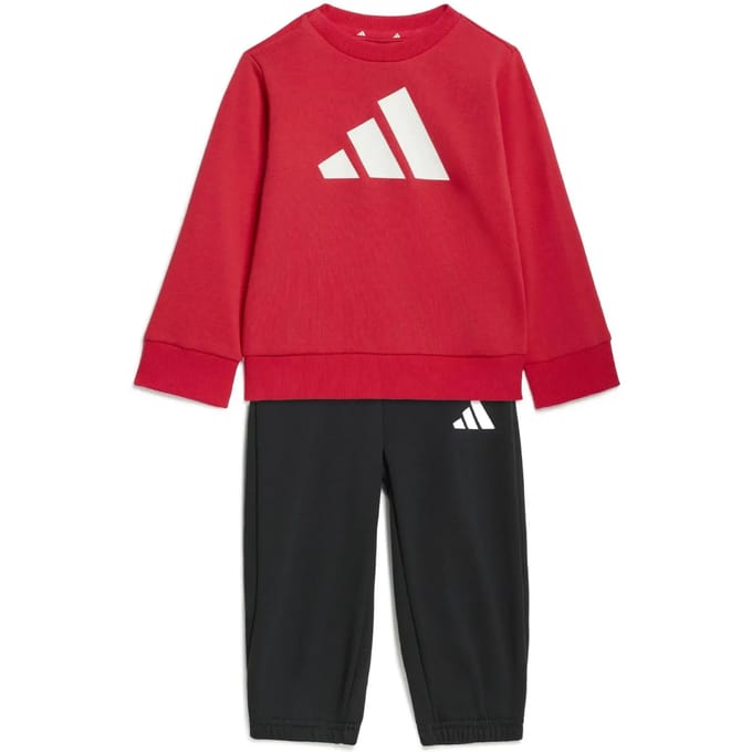 Adidas Essentials Joggers Set Rood 9-12 Months Kinderen