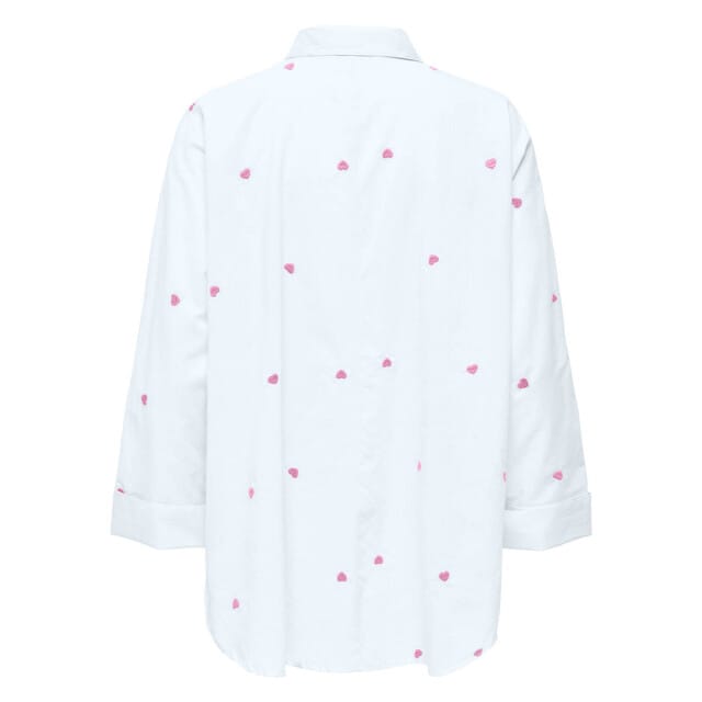 Relaxed fit overhemdblouse van puur katoen model 'NEW LINA GRACE'