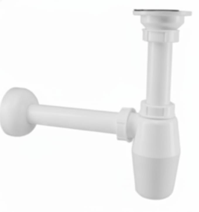 Fix PVC plugbekersifon 5/4-32mm - wit