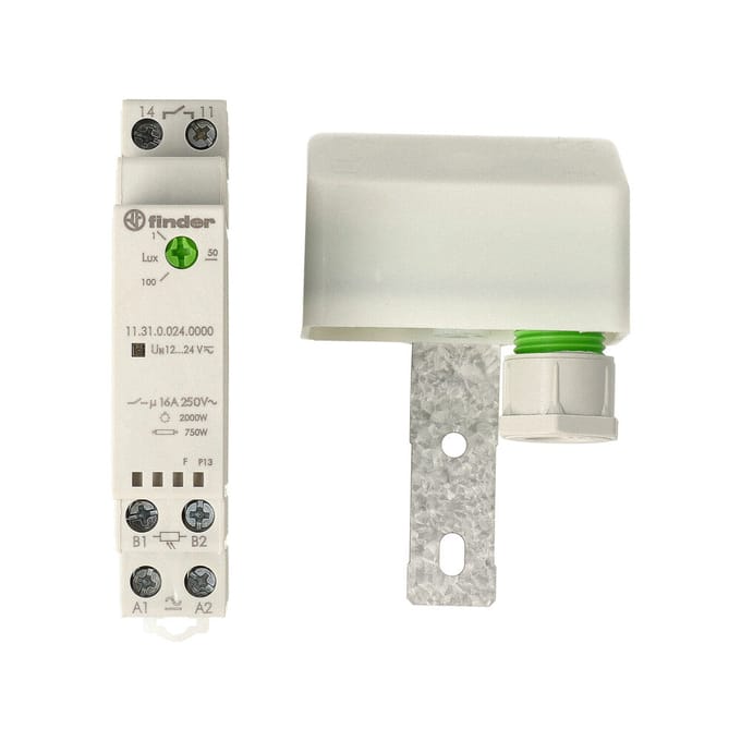 Finder 11 Schemerschakelaar voor DIN-rail - 11.31.0.024.0000 - E34TQ