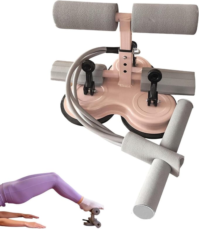 Buikspiertrainer - Core trainer - Thuis sporten - Ergonomisch ontwerp - 1.1 kg - Zwart
