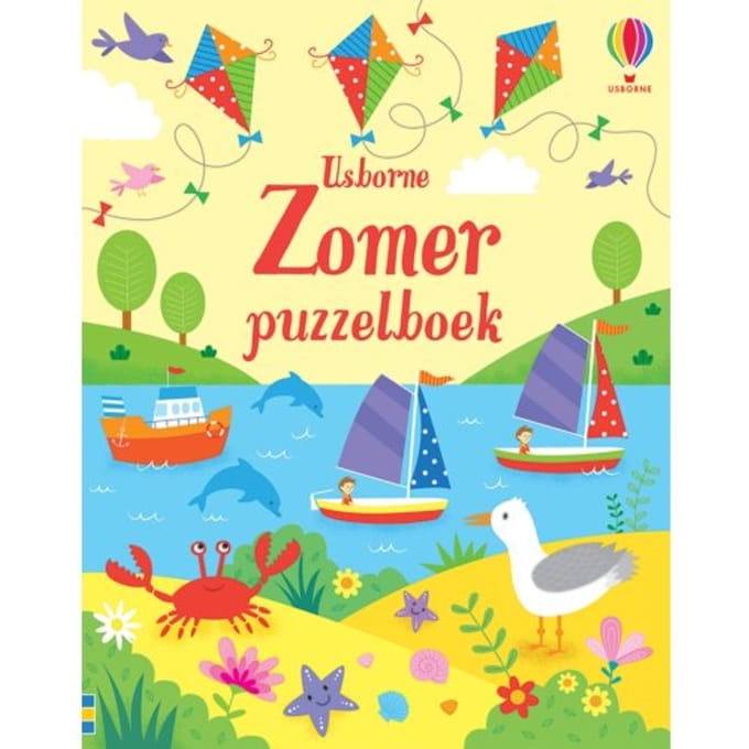 Zomer puzzelboek - 100 puzzels - Beeldpuzzels - Woordpuzzels - Cijferpuzzels