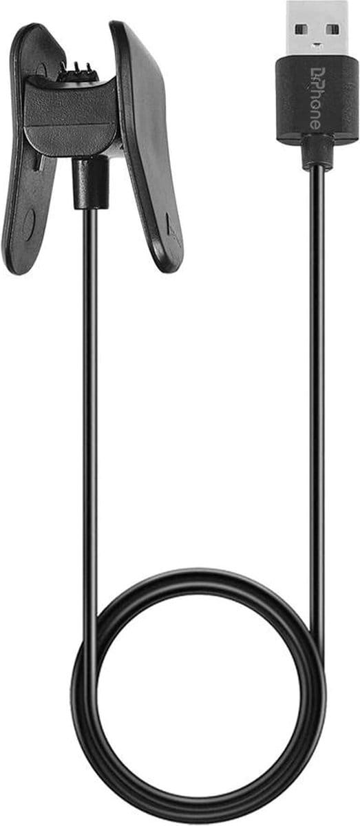 DrPhone GVS1 USB Oplader – Oplaadkabel – Geschikt voor Garmin Vivosmart 4 - 100cm