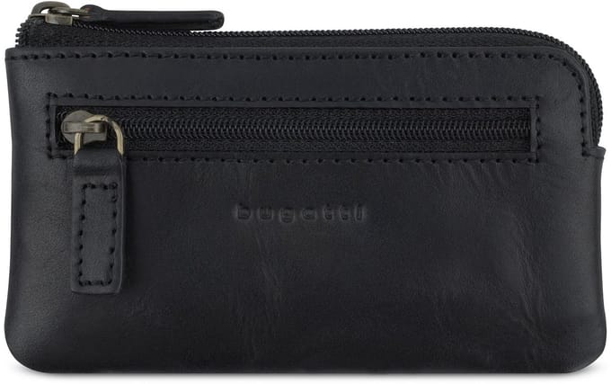 Bugatti Remo Sleutel portemonnee Leer 12 cm - schwarz