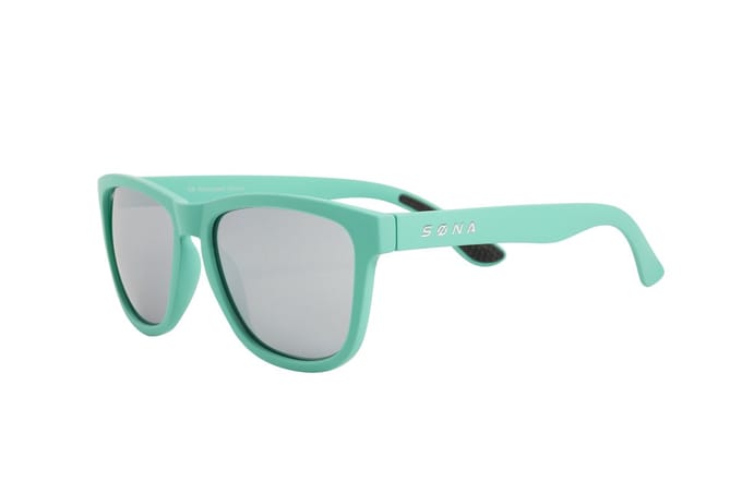 Søna | The Baseline | Totally Turquoise - Zonnebril - Hardlopen - Sporten - Turquoise