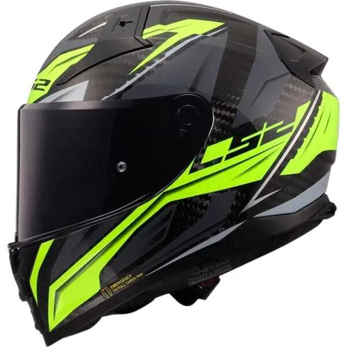 Volle motorhelm LS2 FF811 Vector II C Savage