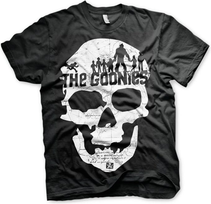 The Goonies Heren Tshirt -2XL- Skull Zwart