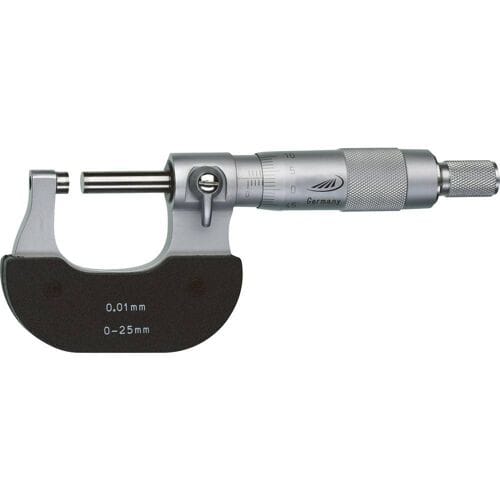HELIOS PREISSER 0800501 Schroefmaat 0 - 25 mm Aflezing: 0.01 mm DIN 863-1