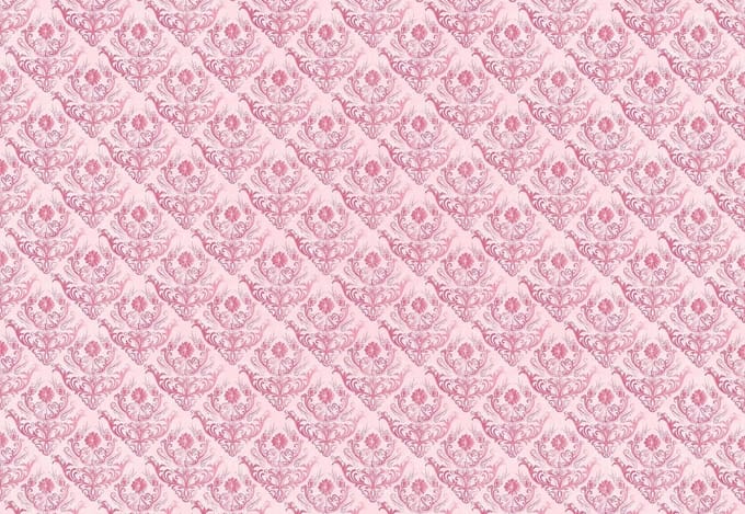 Fotobehang Flowers Floral Pattern | XXL - 312cm x 219cm | 130g/m2 Vlies