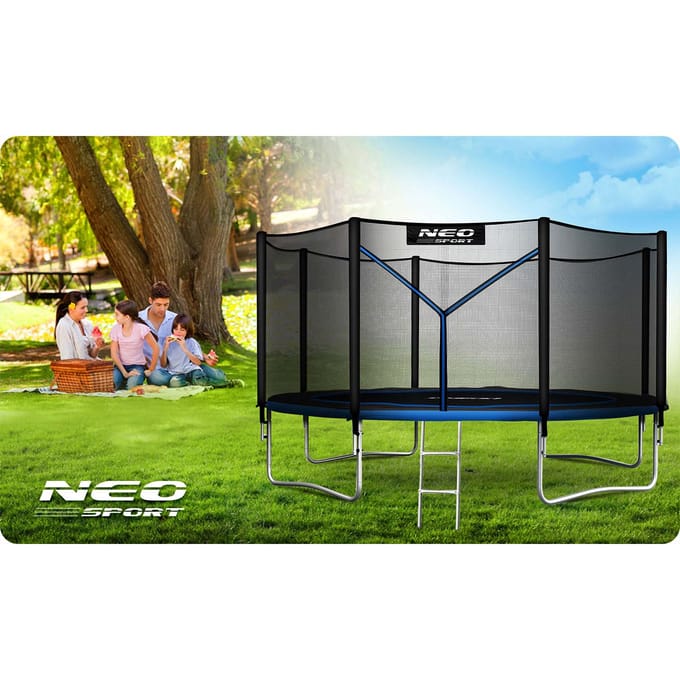 Neo-Sport Serie - Tuintrampoline - 374cm - Met Drabinka - Weerbestendig