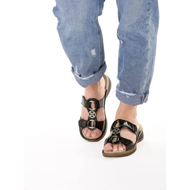 Ara Hawaii - dames sandaal - Zwart - maat 43 (EU) 9 (UK)