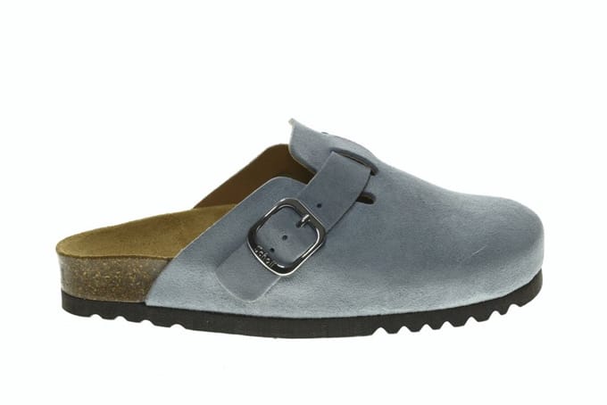Denim Blauw Clogs Scholl Fae maat 40