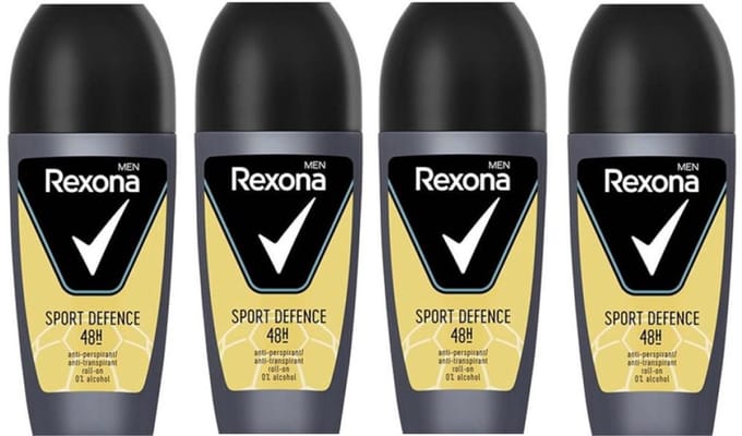 Rexona Deo Roller Men - Sport Defence - Voordeelverpakking 4 x 50 ml