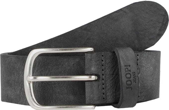 Joop! Jeans Haka Riem Leder - Jongens - 105 cm - black