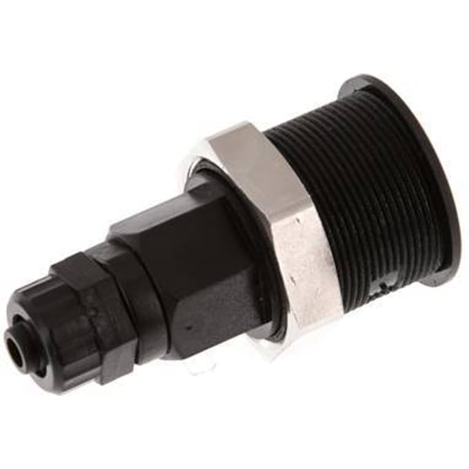 POM DN 5 Koppeling Snelkoppeling 6x8 mm opsteekfitting Pull-Off