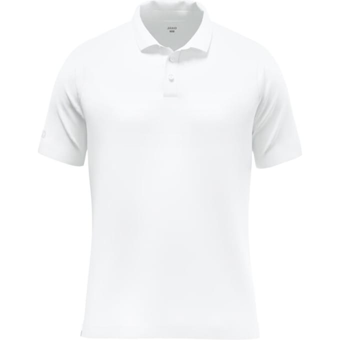 Jako Dynamic Uni Polo Heren - Wit | Maat: S