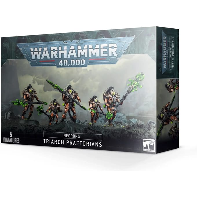 Figurine Games Workshop Warhammer 40k - Necron Pretoriens du Triarcat (x5)