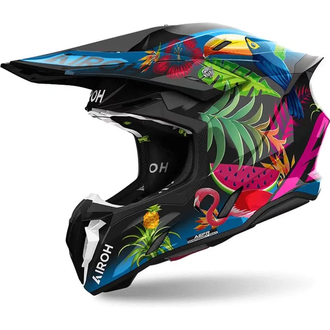 Airoh Twist 3 Amazonia Offroad Helm - Helm
