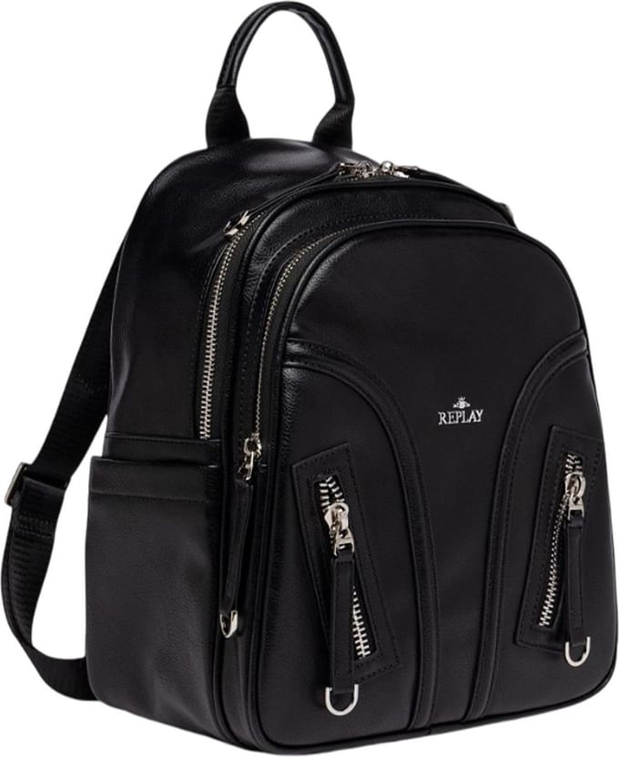 REPLAY Vrije tijd rugzak Rugzak Backpack Black Zwart