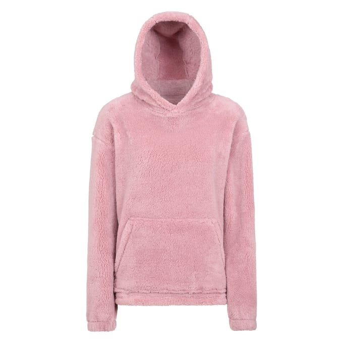 Mountain Warehouse Dames/Dames Teddy Fleece Hoodie (Roze)