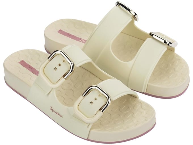 Ipanema Shore Slide Dames Beige/Beige/Roze [83781 BP295] maat 38 beige