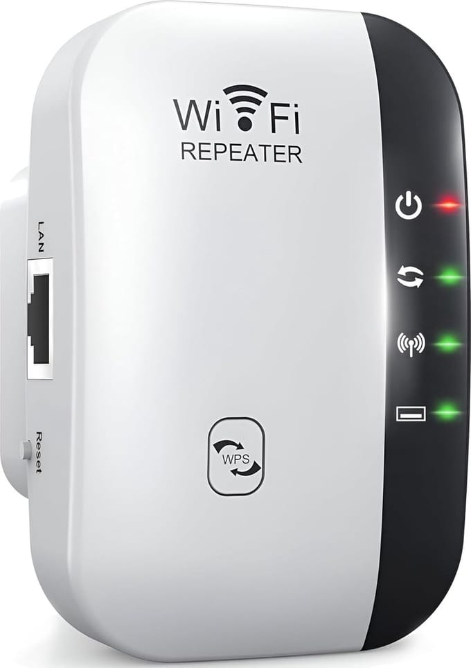 Wifi Versterker Stopcontact - Router Draadloos - Repeater - Booster - Extender - 300 Mbps