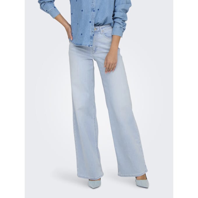 ONLY - ONLMADISON BLUSH HW WIDE DNM CRO495 Dames Jeans