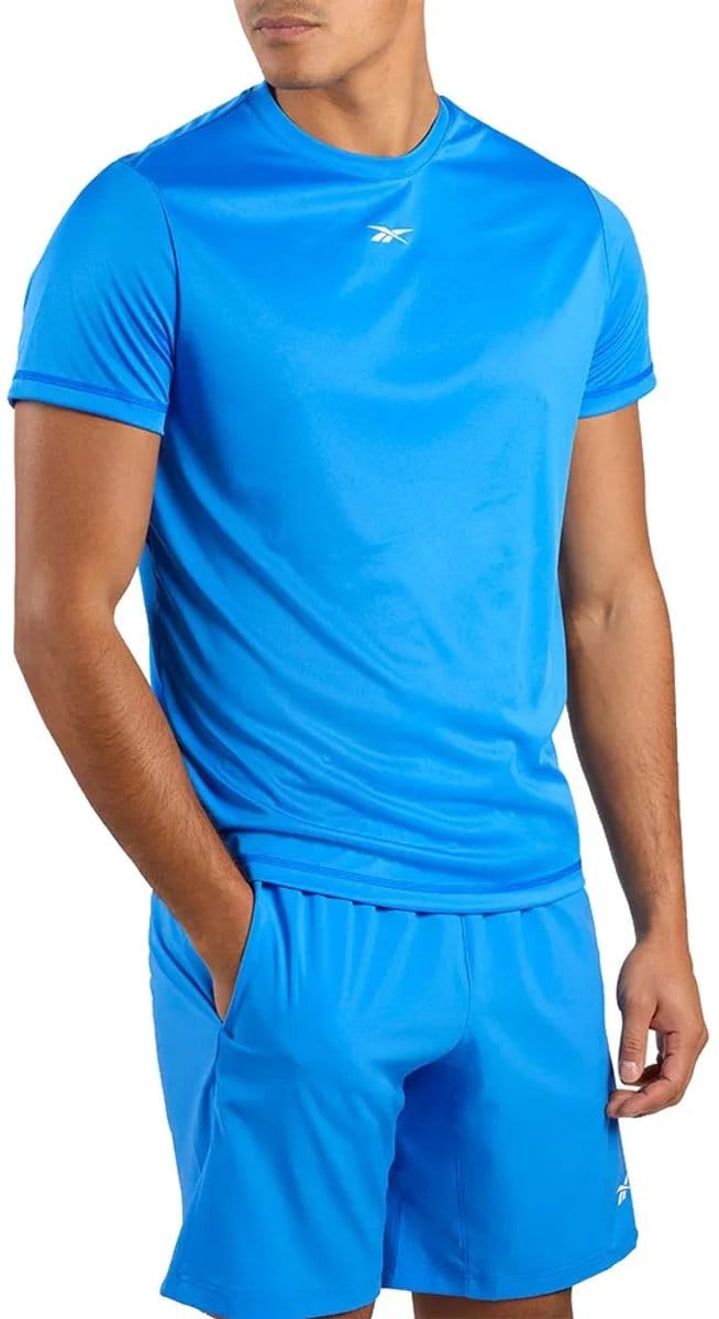 Reebok Tech T-shirt Met Korte Mouwen Blauw M / Regular Man