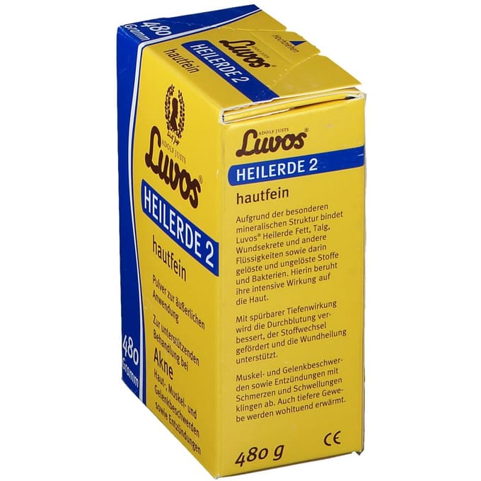 Adolf Justs Luvos Heilerde 2 Voor De Huid Poeder 480g
