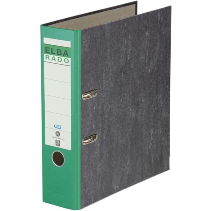 Rado - A4 - Aluminium - Cardboard - Black - Green - 570 sheets - 8 cm - 285 mm