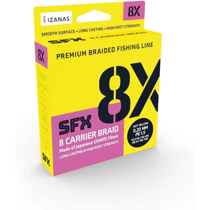 Vlecht Sufix 8x SFX Carrier Braid – 135m