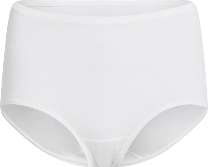 Hunkemöller Dames Lingerie Superslip midi - Wit - maat 2XL