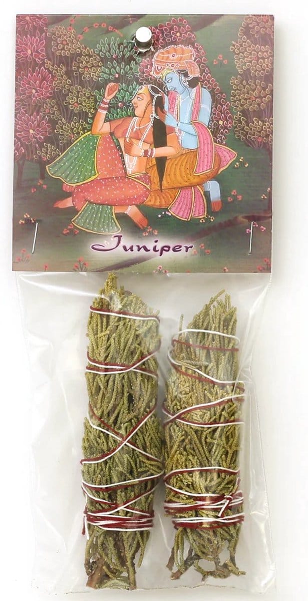 Smudging set 'Juniper', mini, Prabhuji's Gifts